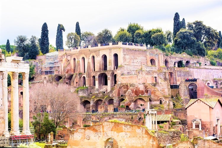 Roma per 2 dienas - 2 dienos Romos kelionės programa - Romos forumas ir Palantino kalnas
