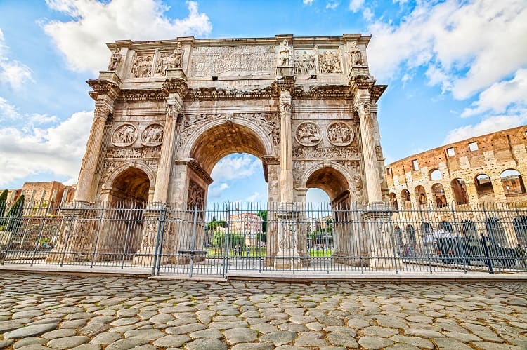 Roma per 2 dienas - Konstantino arka