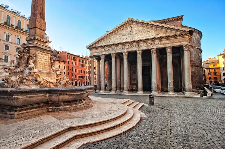 Roma per 2 dienas - Romos 2 dienų kelionių programa - Panteonas