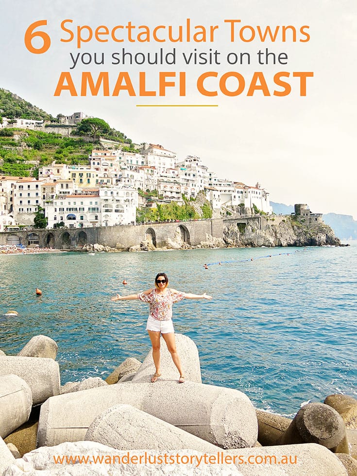 An Amalfi Coast Road Trip is the best way to see and experience 6 spectacular Italian coast towns - Positano, Praiano, Ravello, Atrani, Amalfi Town and Borgo di Furore. Read more of Italy on our blog wanderluststorytellers.com.au