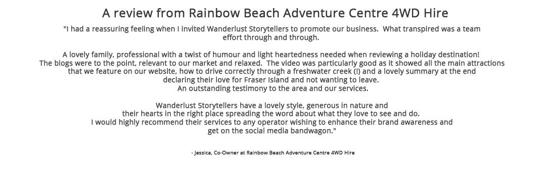 Rainbow Beach Review