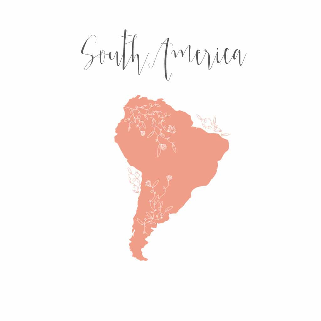 South America Map