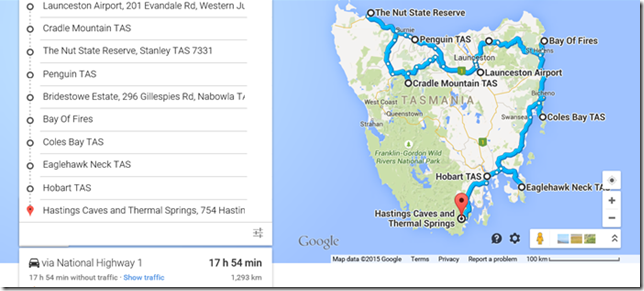 Tasmania Road-Trip Itinerary