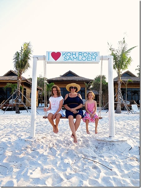 Family trip to Koh Rong Samloem Island