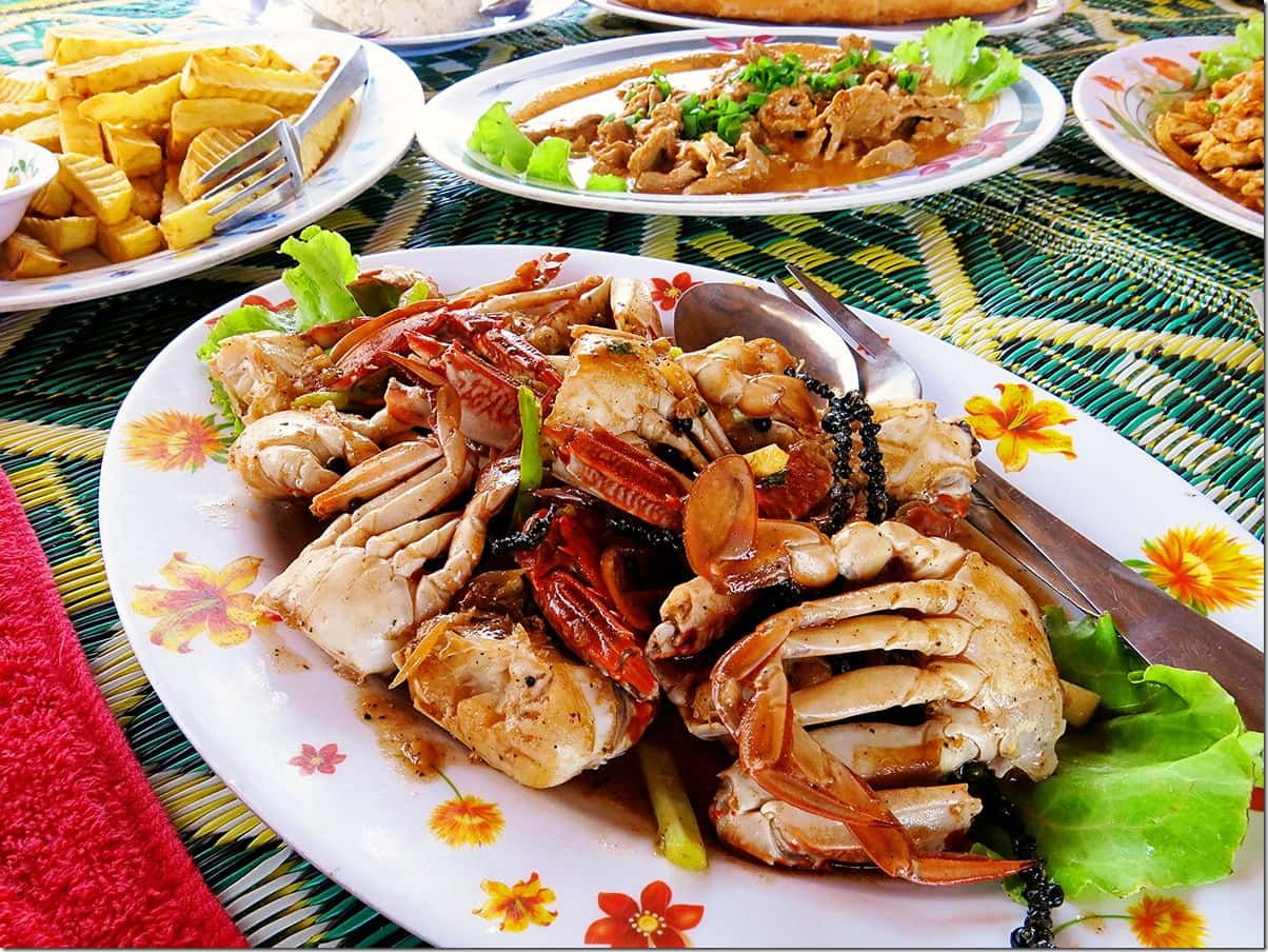 Koh Tonsay (Rabbit Island) Kampot Pepper Crab Dish