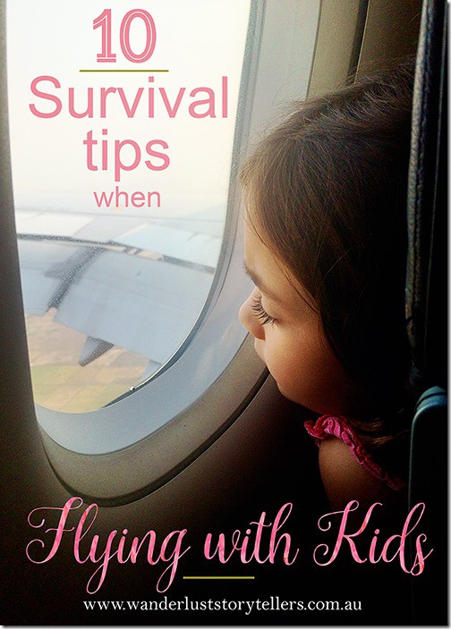 tips for flying with kids