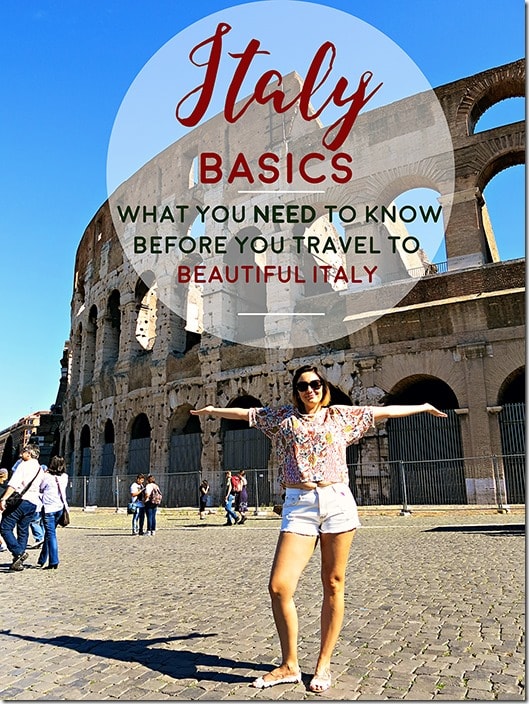 tips travel italy