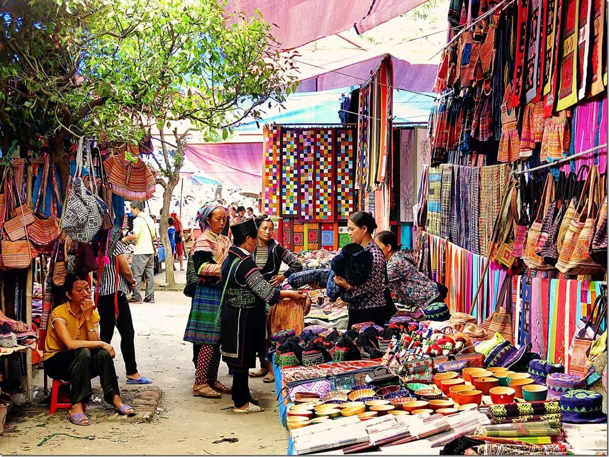 Bac Ha Markets in Vietnam