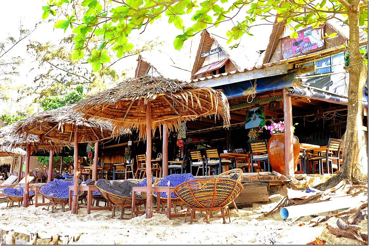 Beach Restaurant at Otres Beach Cambodia