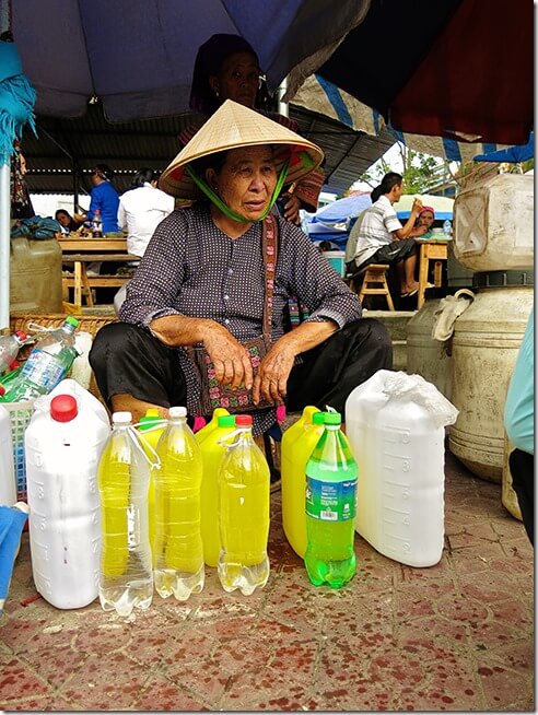 Homemade Corn Wine at the Bac Ha Markets