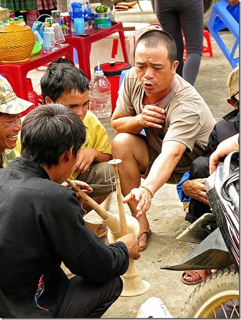 Markets in Vietnam - Musical Instrument at Bac Ha Markets