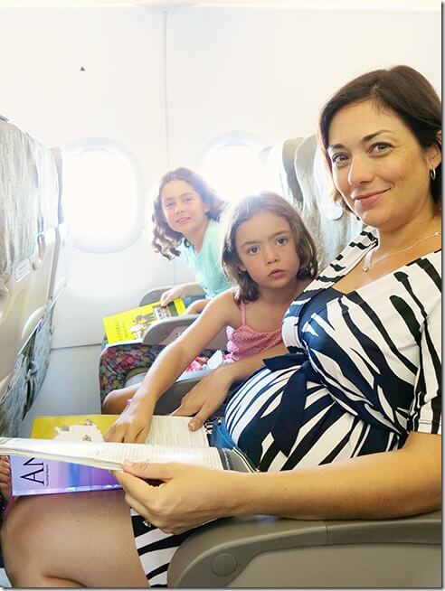 Flying with kids