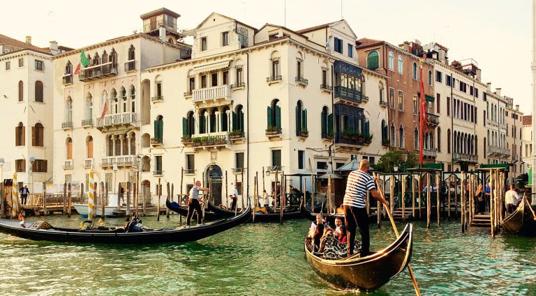 Travel to Italy in Venice