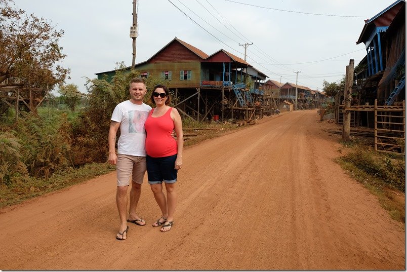 Kampong Khleang Floating Fishing Village on Tonle Sap