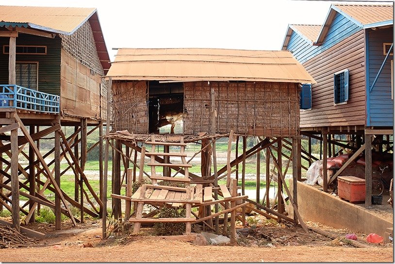 Kampong Khleang Floating Fishing Village on Tonle Sap