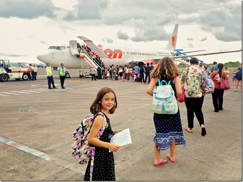 Getting to Lombok by a flight on Lion Air