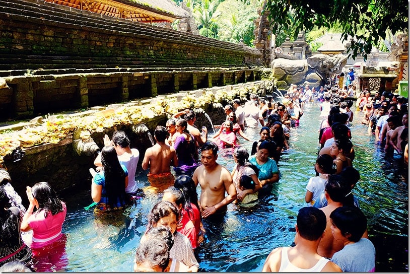 Holy Water Temple in Bali