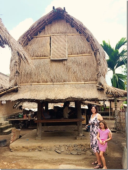 Traditional Sasak Village called Sade in Rambitan