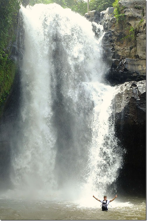 Waterfall near Ubud Bali