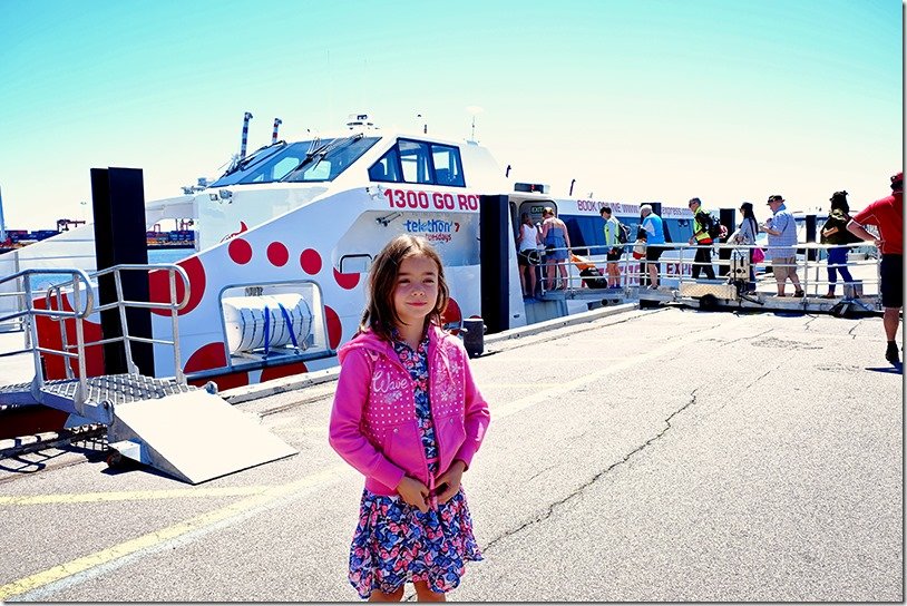 Ferry from Fremantle to Rottnest Island