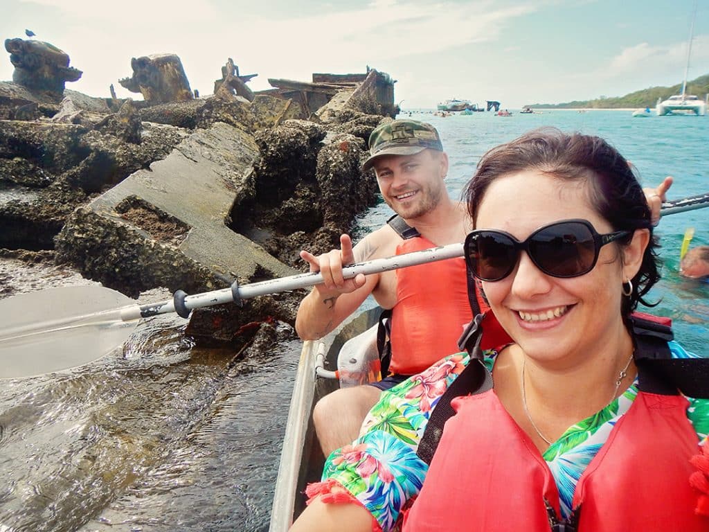 Moreton Island Activities | Kayak around the Shipwrecks