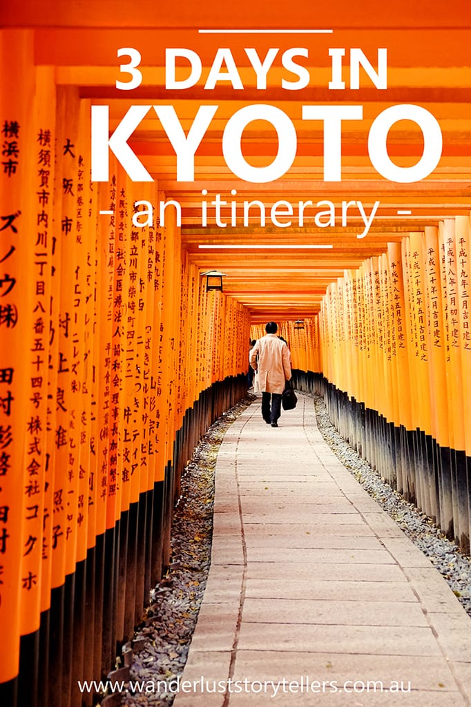 3 Day Kyoto Itinerary