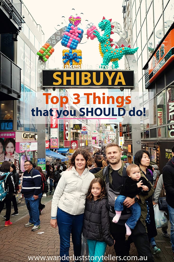 Things to do in Shibuya and Harjuku | Visit the top 3 attractions! The Shibuya Crossing, Meiji Shrine and Takeshita Dori Street in Harajuku! One of the busiest districts in Tokyo!
