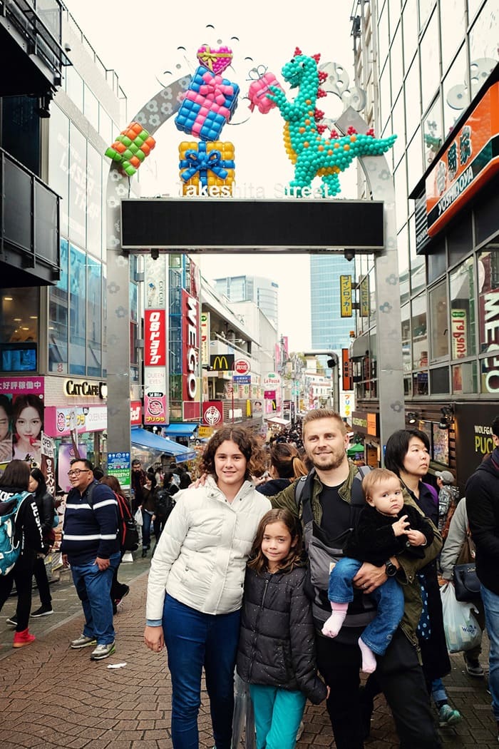 Takeshita Street in Harajuku