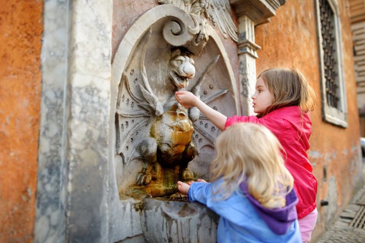 Kids in Rome