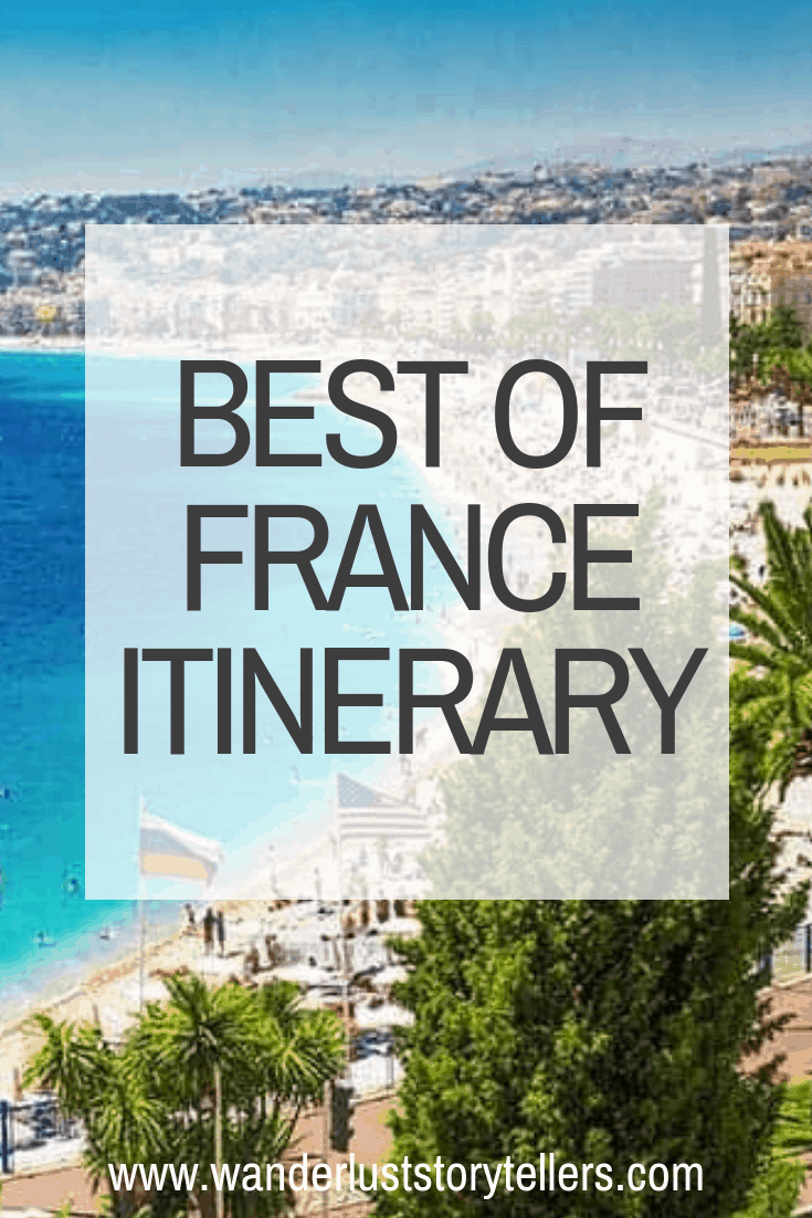 France Itinerary