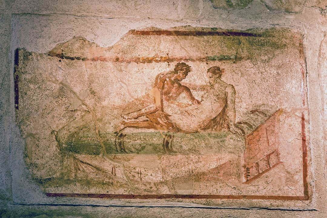 Lupanare, the brothel, Pompei, Italy, 