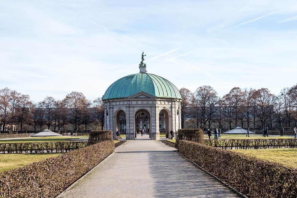 Mnchen - Pavillion im Hofgarten