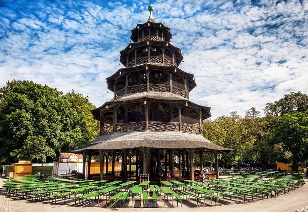 chinesischer turm - munich