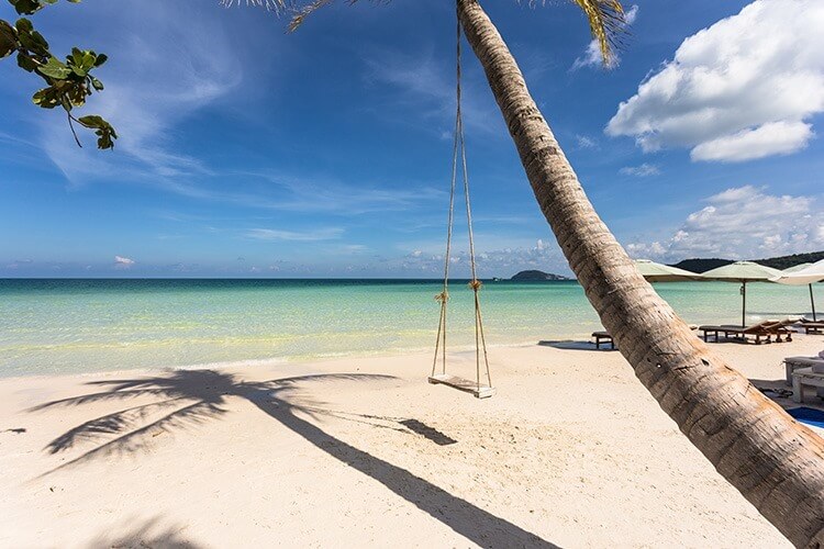 Stunning Sai Bao beach in Phu Quoc island in Vietnam