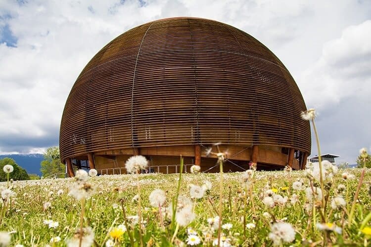 CERN building in Geneva, Switzerland 