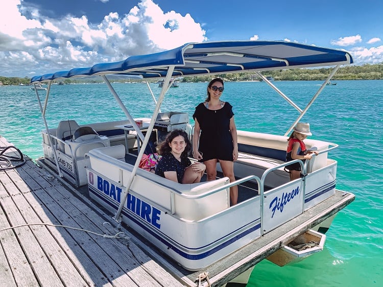 Things to do in Noosa with Kids - O Boat Hire on Noosa River