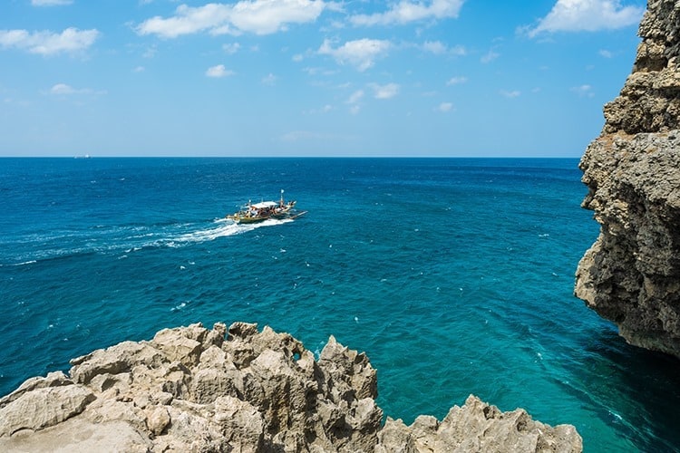 Ocean view from Fortune island