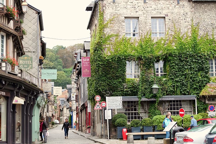 Alleys of Honfleur France