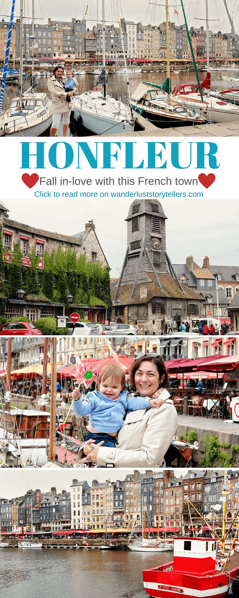 Reasons why you will fall in love with Honfleur, Normandy in France. It must be one of the cutest French town and one of the most beautiful places in France! Click to see why you will love this town. #francetravel #normandie #travelblog