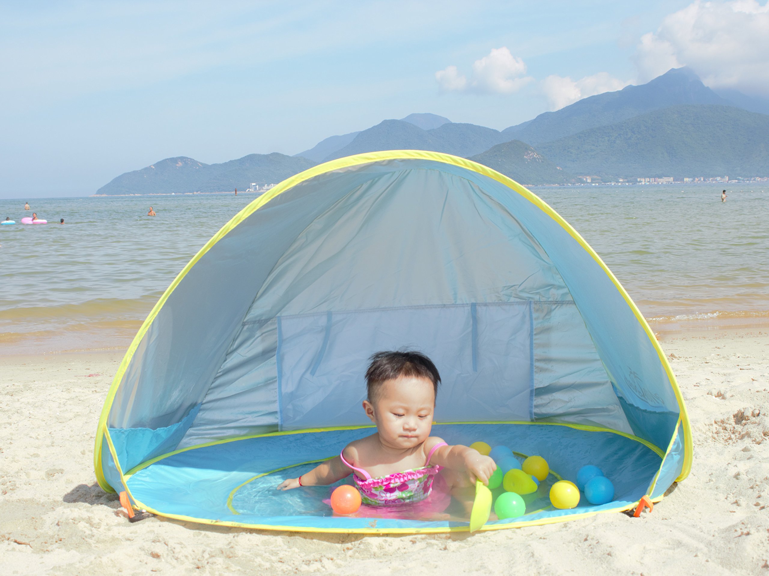 baby beach tents