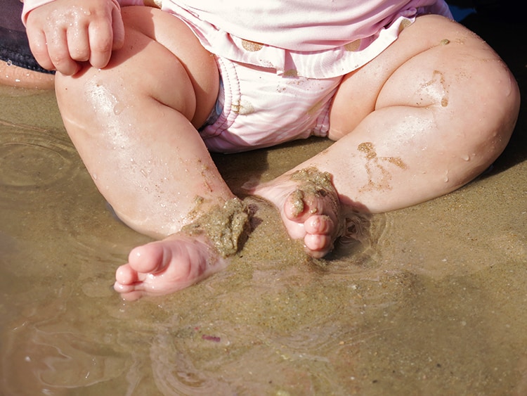 Baby at the Beach