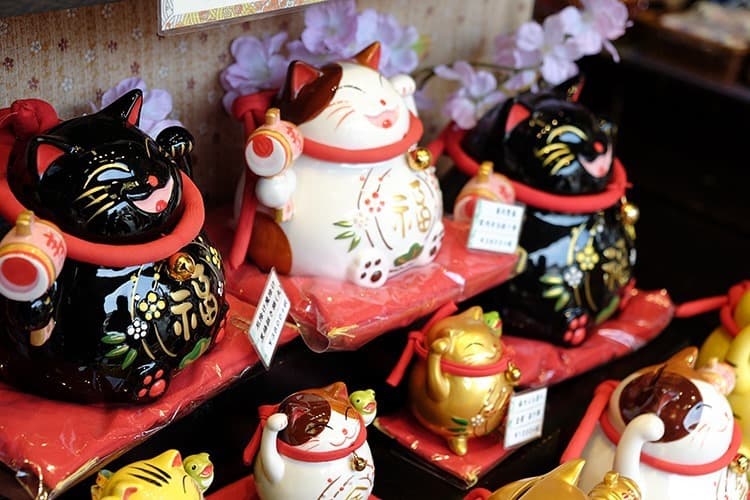 Cat Souvenirs in Kurashiki