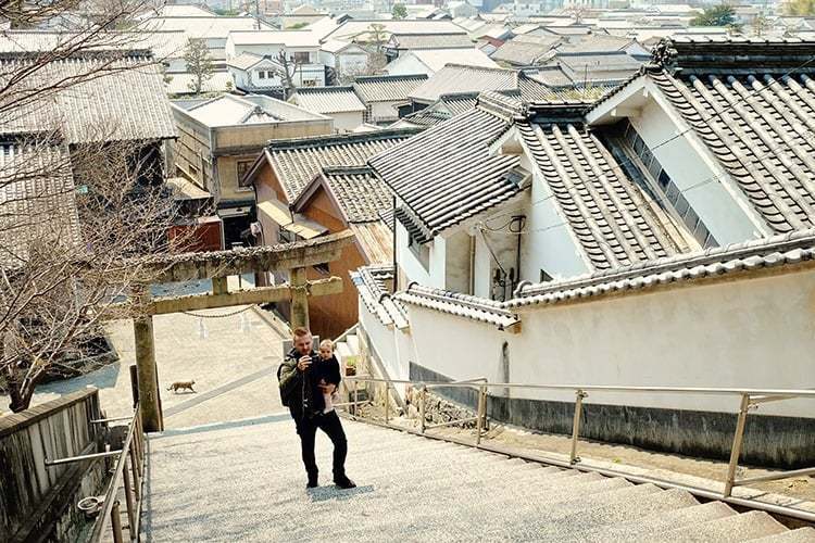 Rooftops of Kurashiki Japan