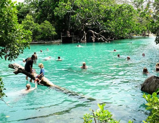 Blue Lagoon Vanuatu Island