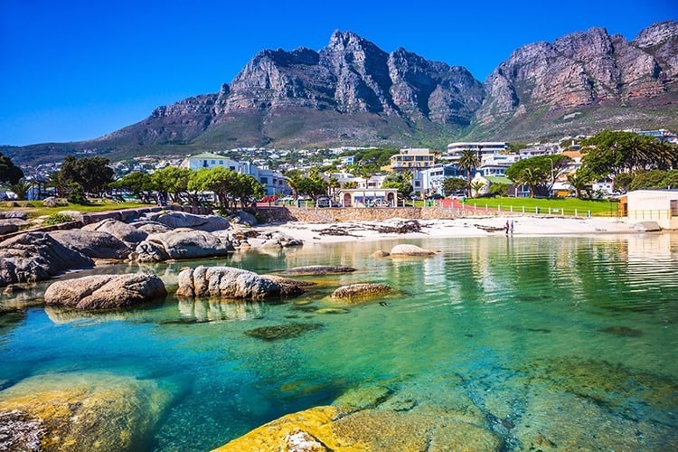  The city beach of Cape Town 