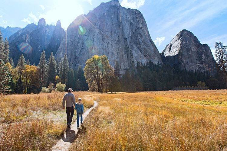 California Yosemite - best holidays with teenagers
