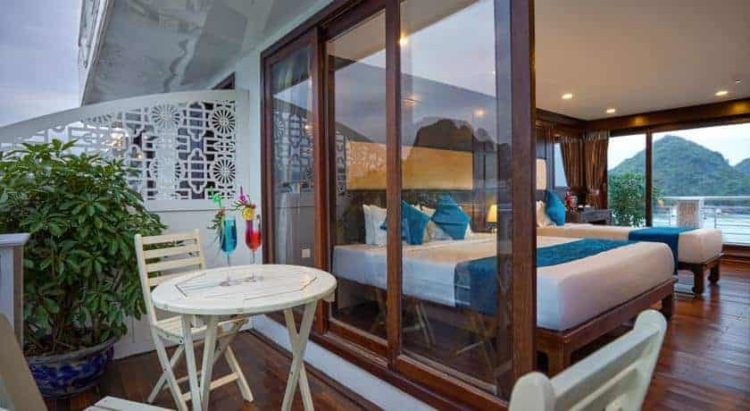 Alisa Halong Bay Cruise Room Balcony