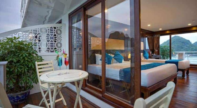 Alisa Halong Bay Cruise Room Balcony