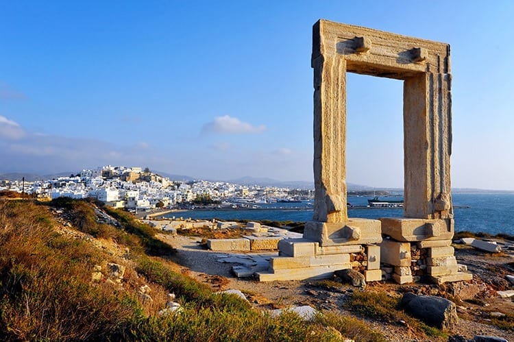 Portara, Naxos island, Greece