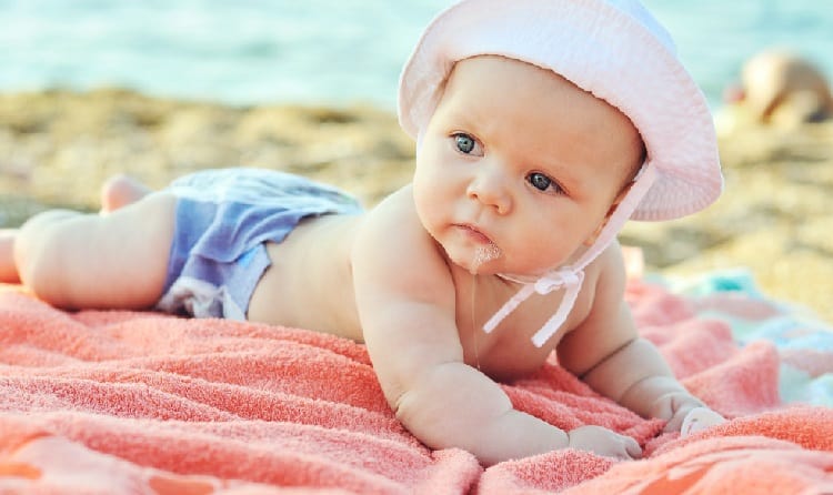 Baby Beach Hat